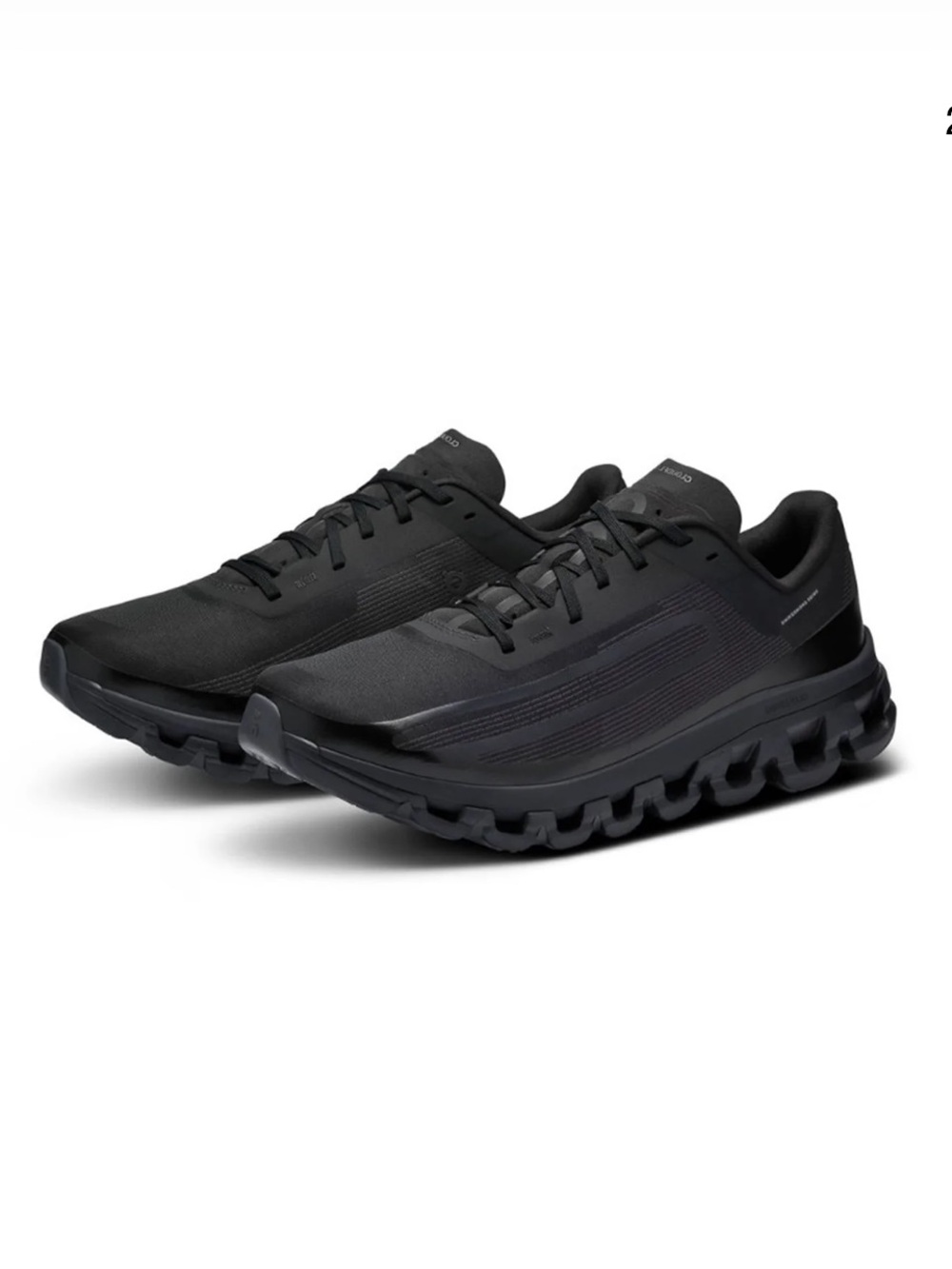 On Running cloudflow Black  Shoes